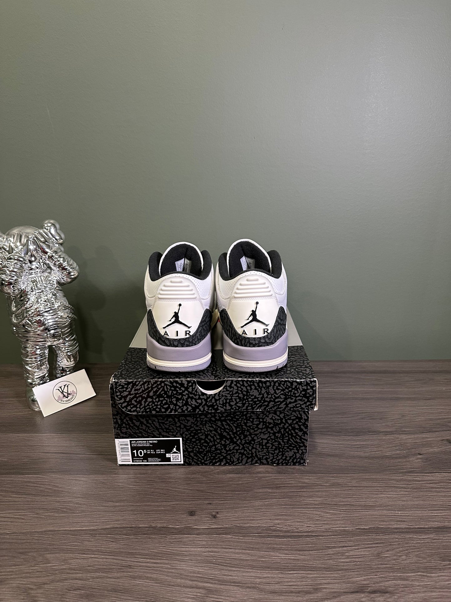Jordan 3 Cement Grey