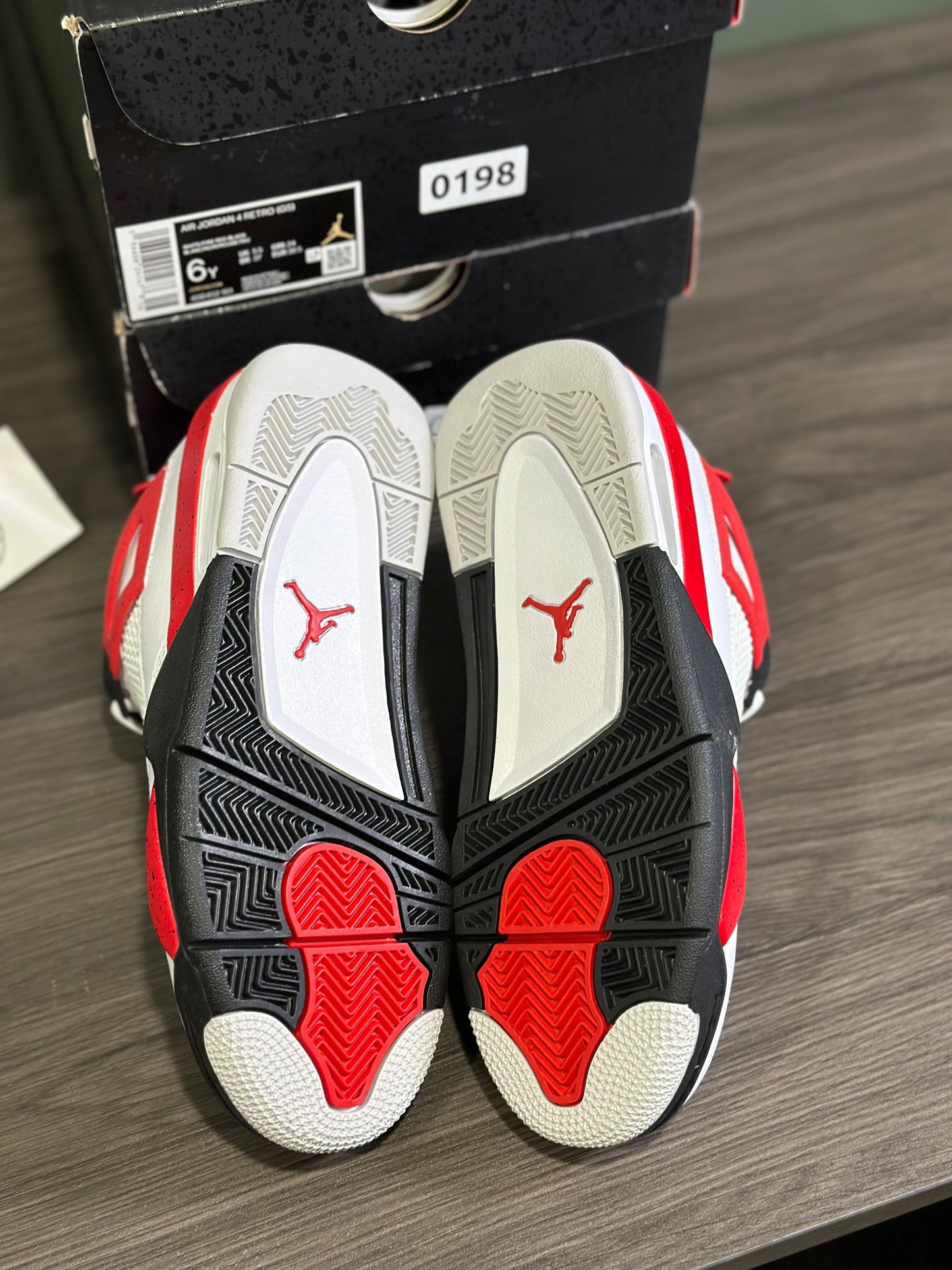 Jordan 4 Red Cement (GS)