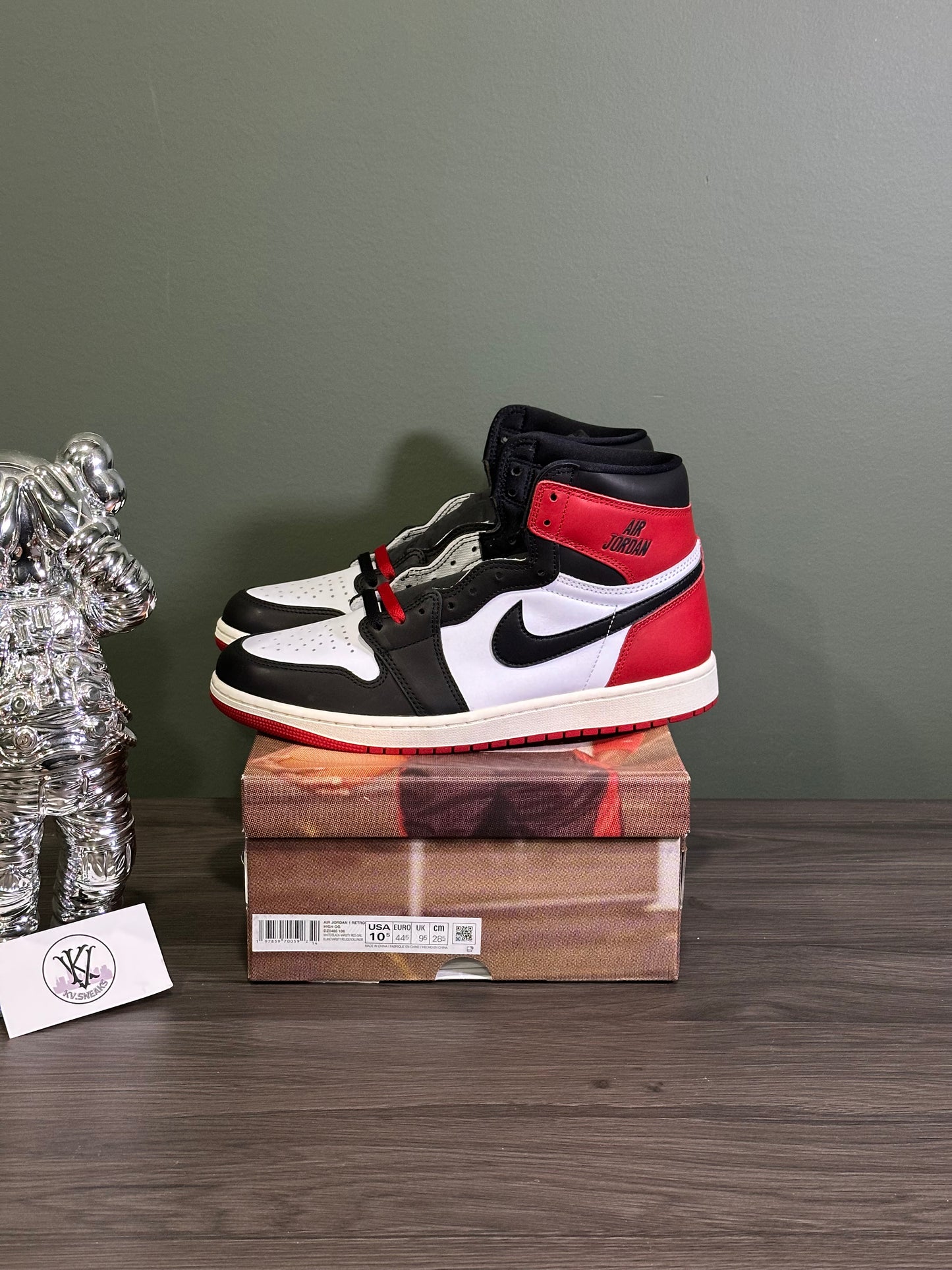 Jordan 1 High Black Toe Reimagined