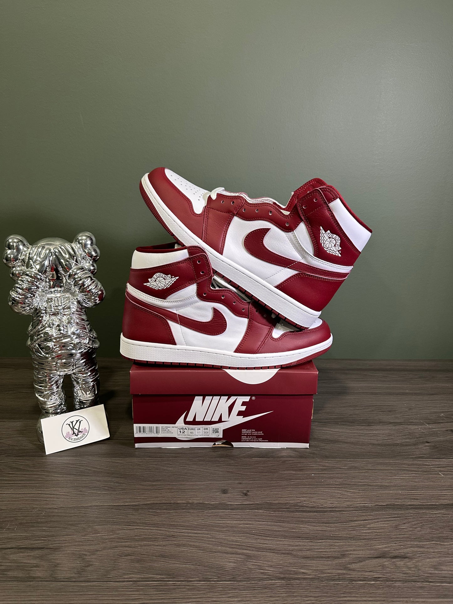 Jordan 1 High Artisanal Team Red
