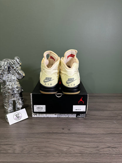 Jordan 5 Off-White Sail