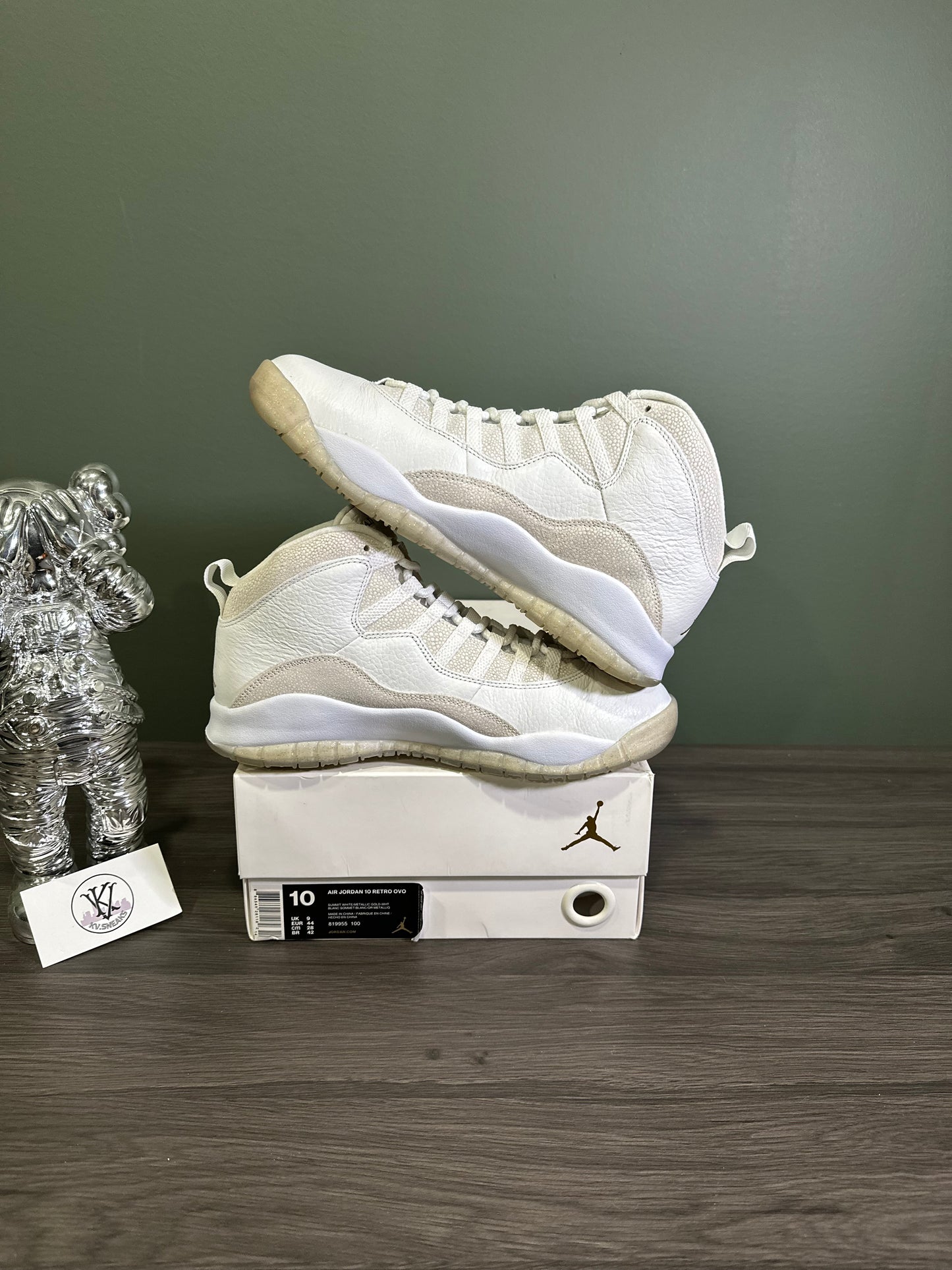 Jordan 12 Drake OVO White