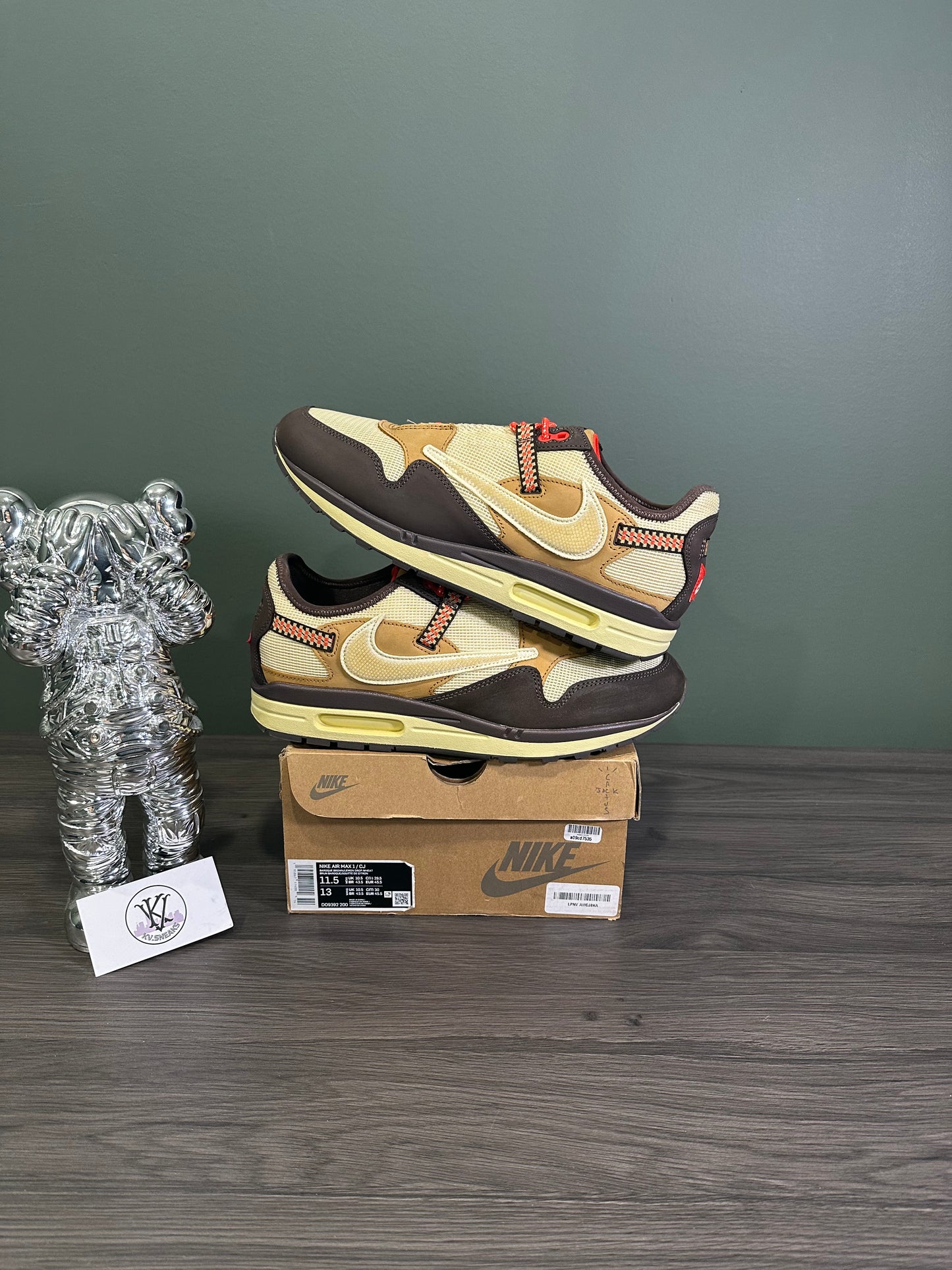 Air Max 1 Travis Scott Baroque Brown