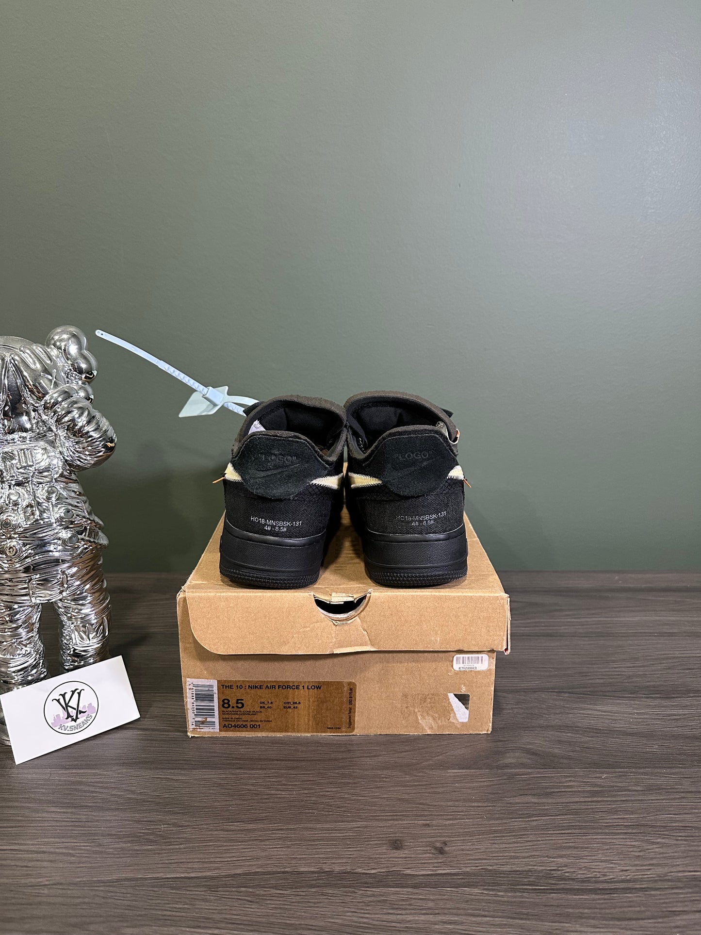 Air Force 1 Off-White Black White