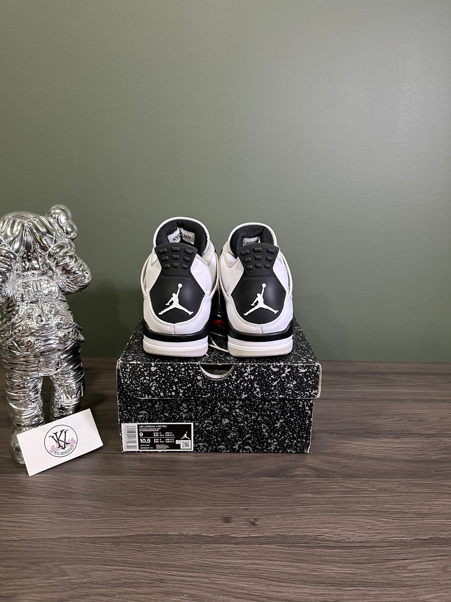 Jordan 4 Military Black