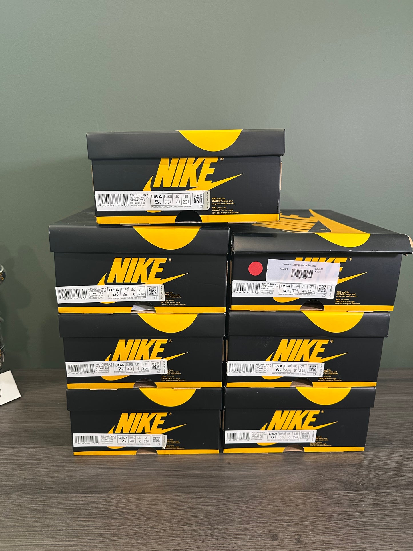 Jordan 1 High Pollen (GS)