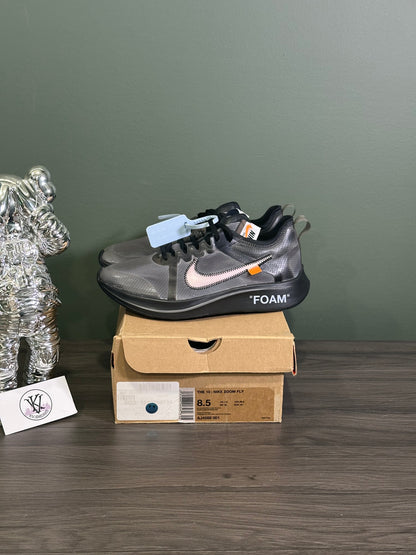 Nike Zoom Fly Off-White Black Silver