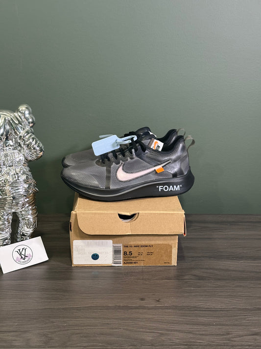 Nike Zoom Fly Off-White Black Silver