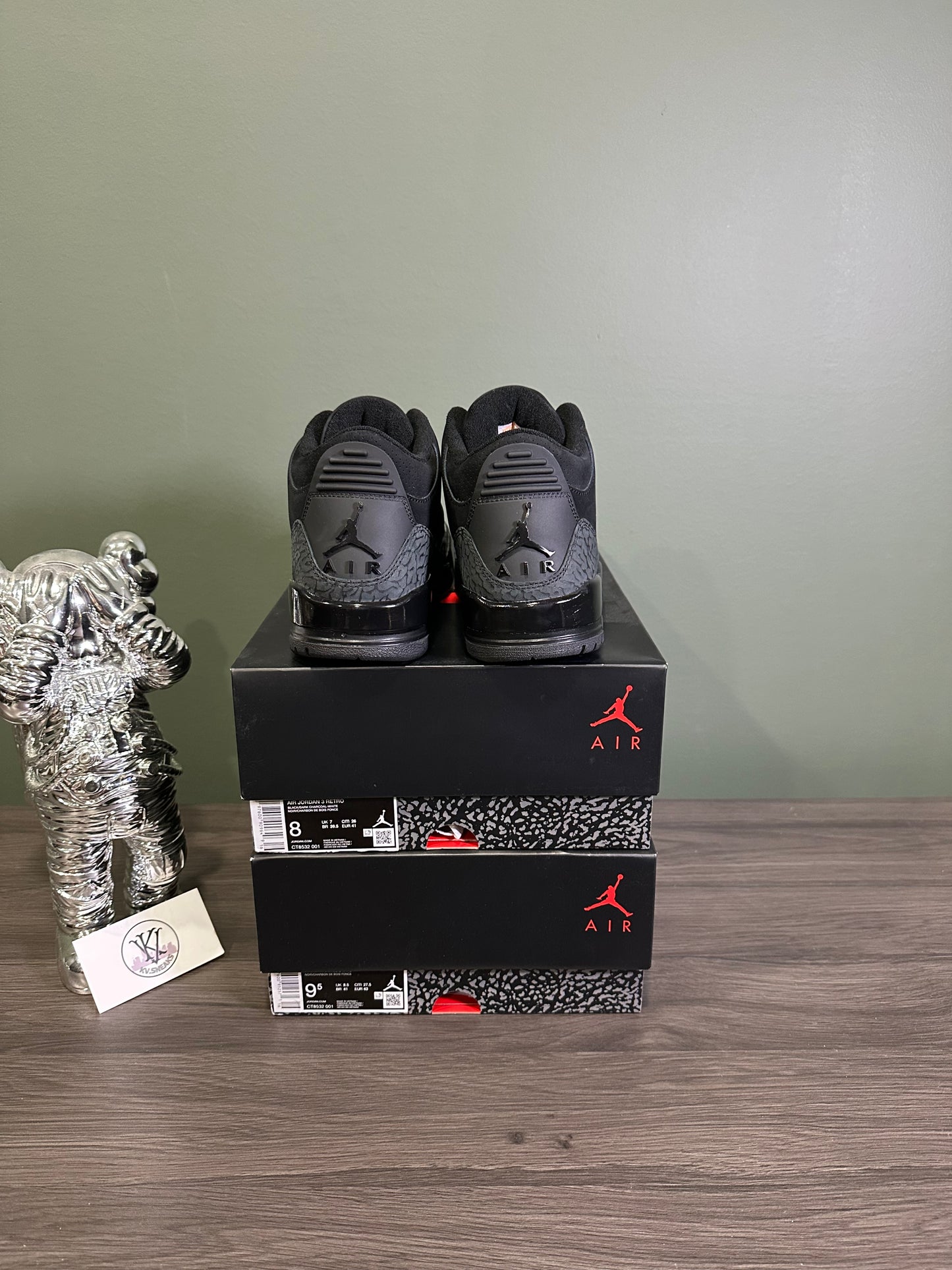 Jordan 3 Black Cat 2025