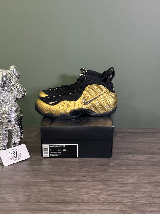 Air Foamposite Pro Metallic Gold
