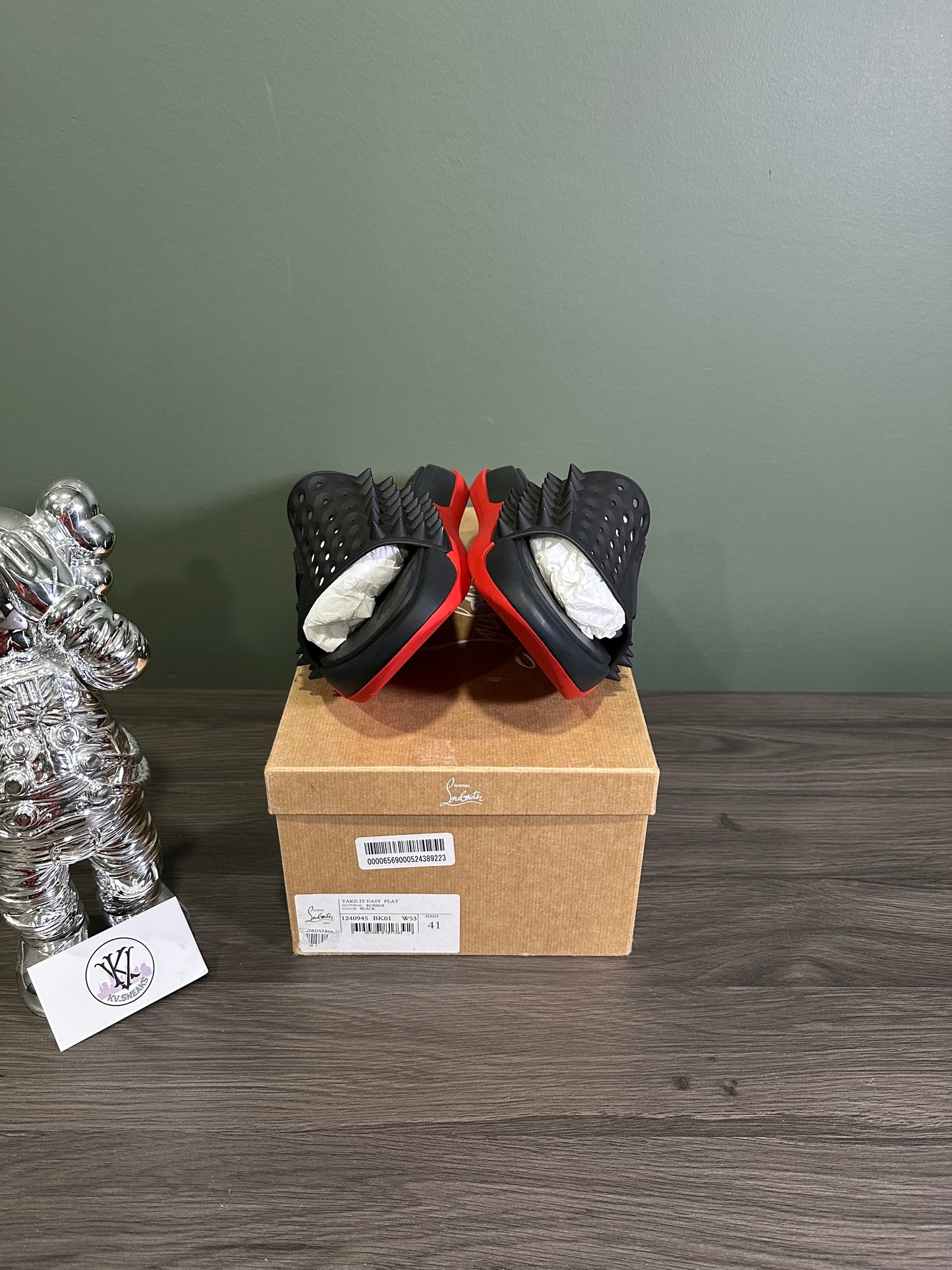 Christian Louboutin Take It Easy Rubber Slide