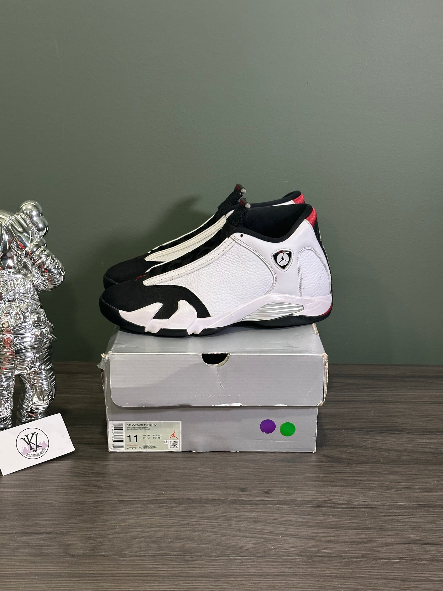 Jordan 14 Black Toe 2024