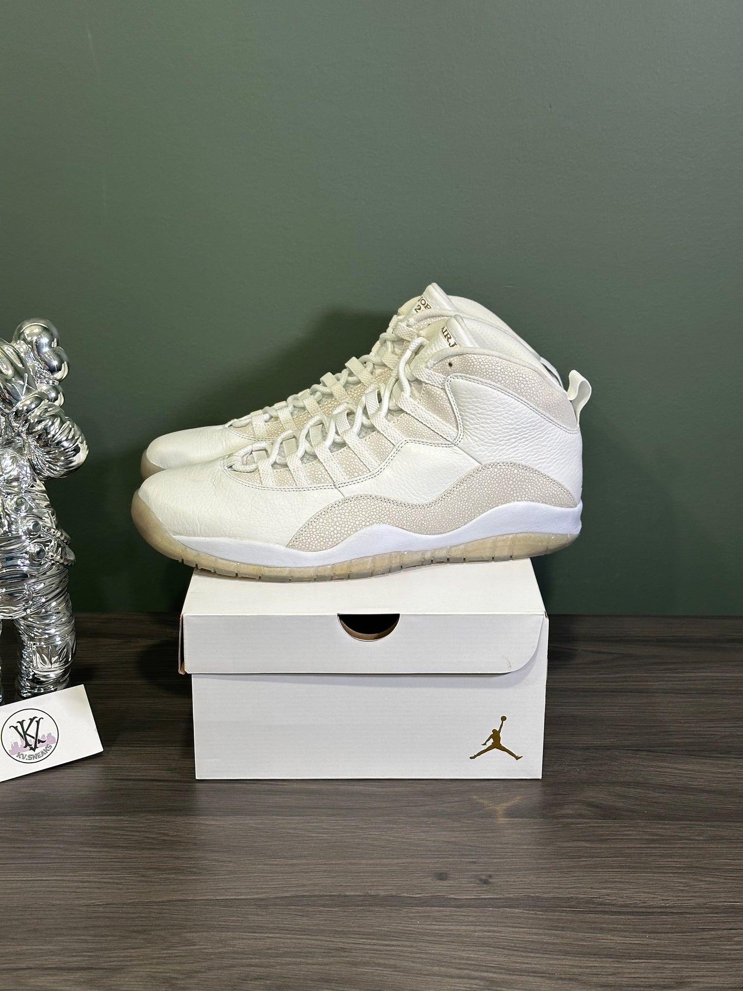 Jordan 10 Drake OVO White