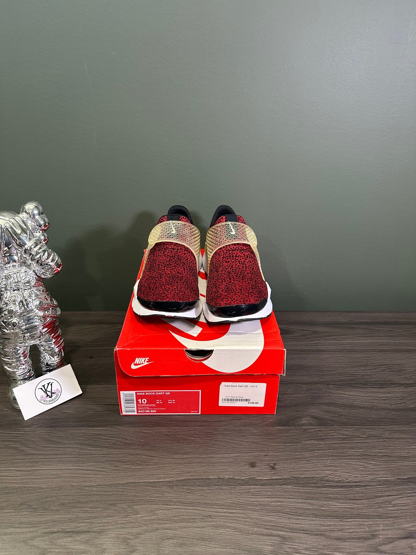 Nike Sock Dart Safari Red