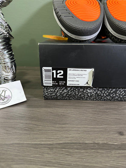 Jordan 3 Fear Pack 2013