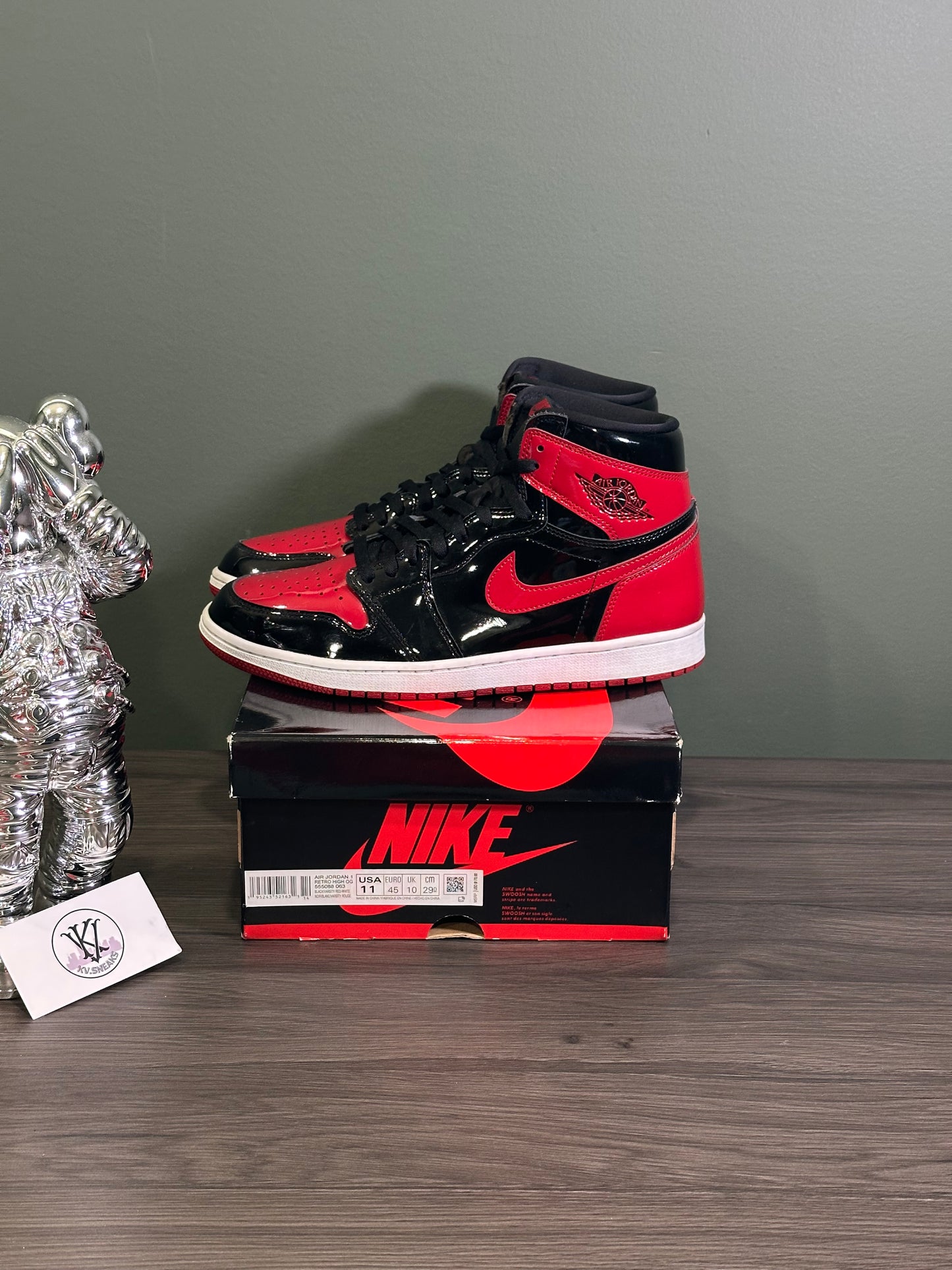 Jordan 1 High Patent Bred