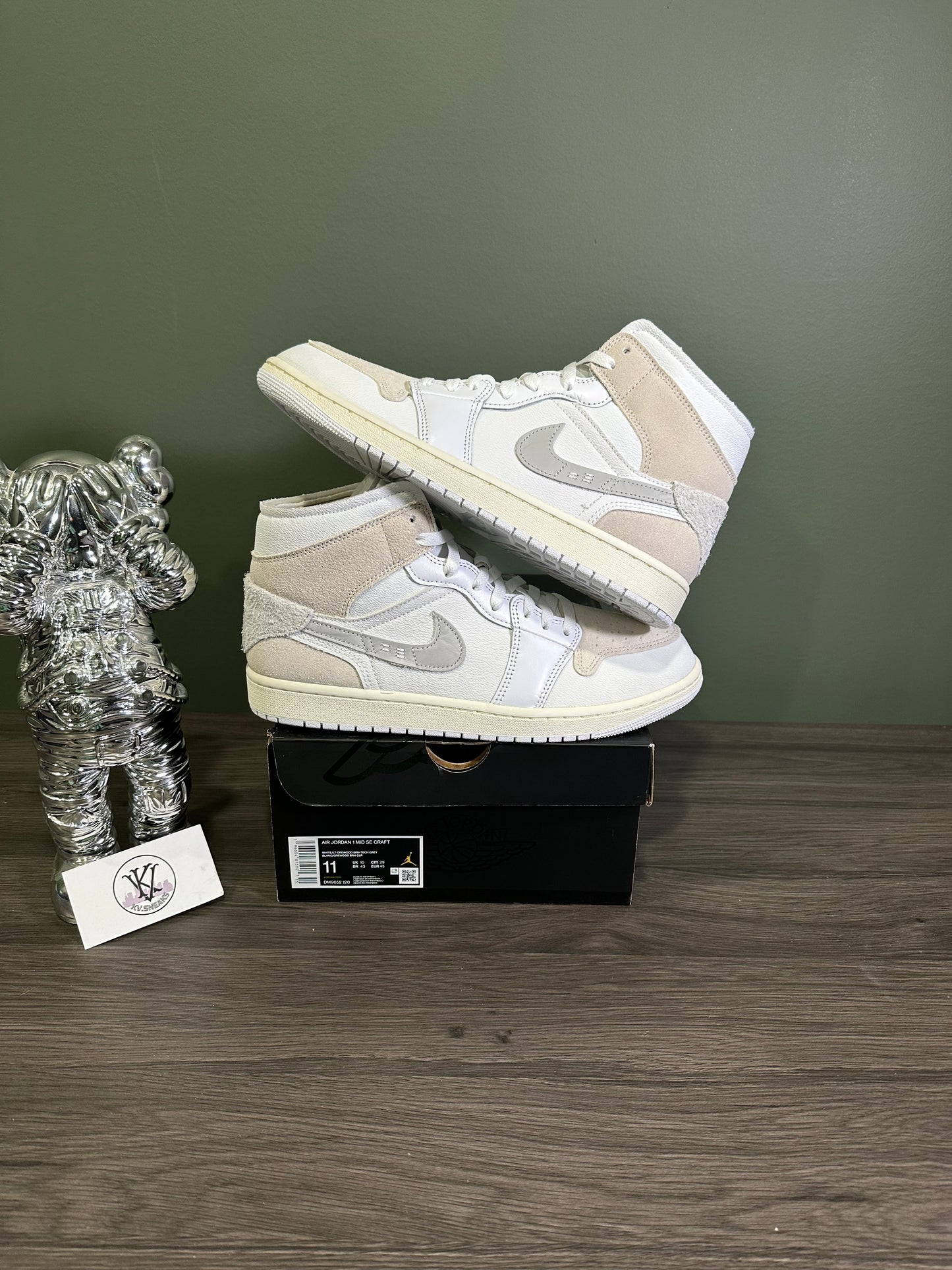 Jordan 1 Mid Craft Tech Grey