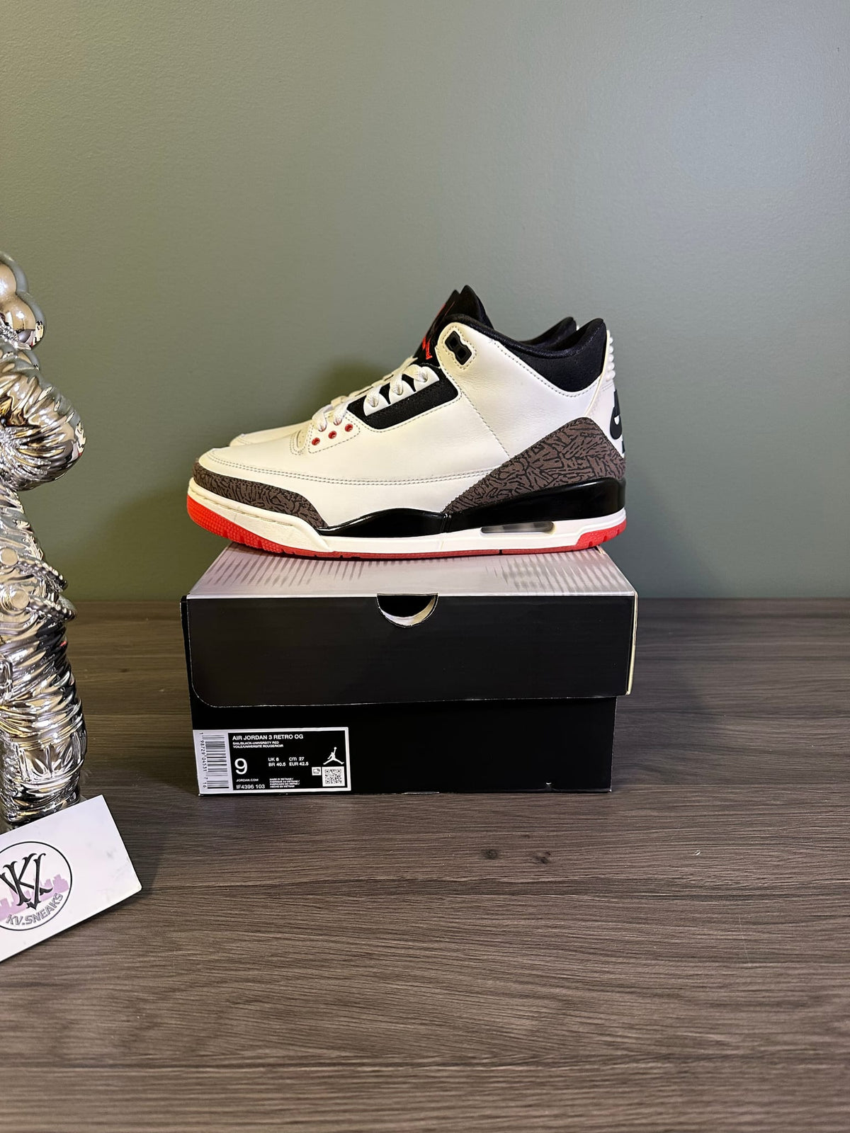 Jordan 3 Retro World's Best Dad