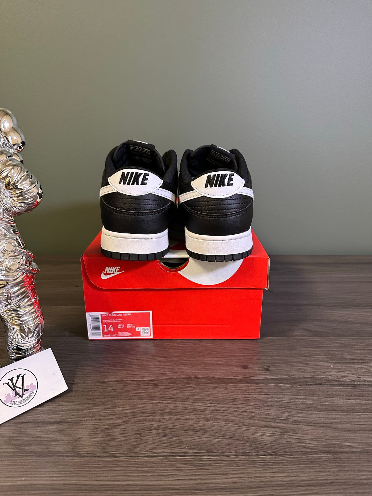 Nike Dunk Low Black Panda 2.0