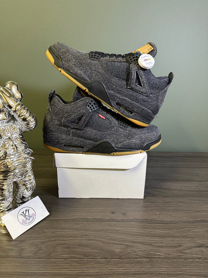 Jordan 4 Retro Levi's Black (Levi's Tag)