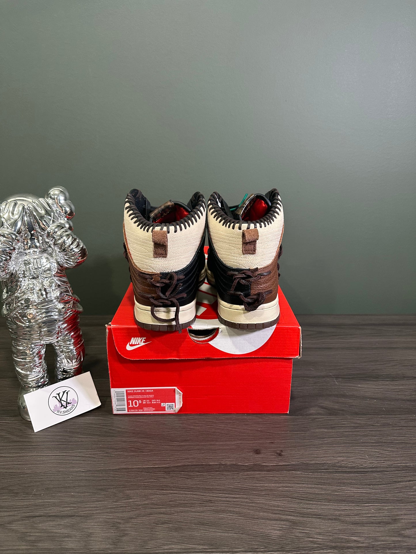 Dunk High Bodega Legend Fauna Brown
