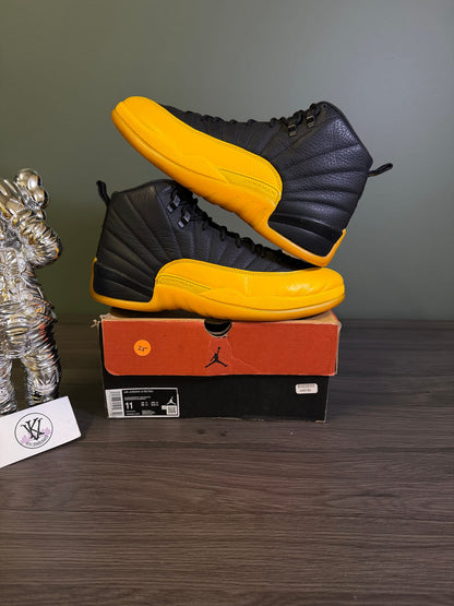 Jordan 12 Retro Black University Gold
