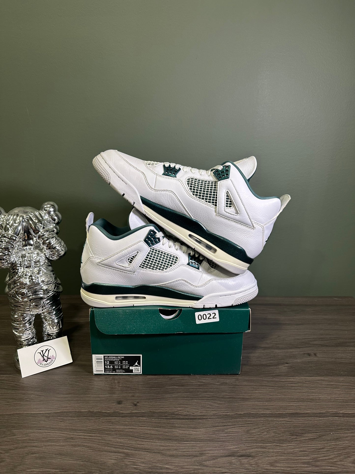 Jordan 4 Oxidized Green