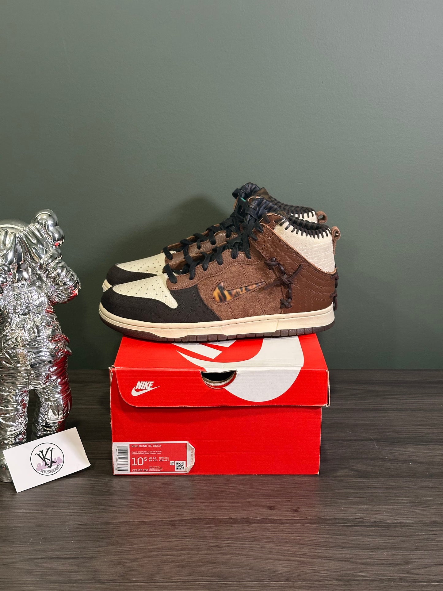 Dunk High Bodega Legend Fauna Brown