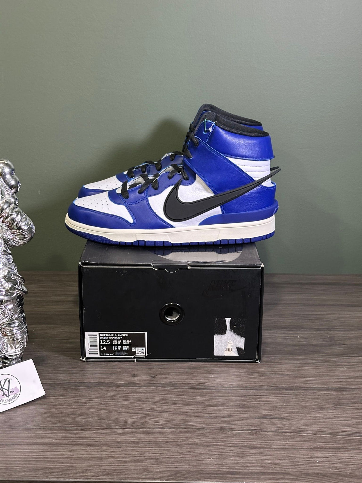 Nike Dunk High AMBUSH Deep Royal