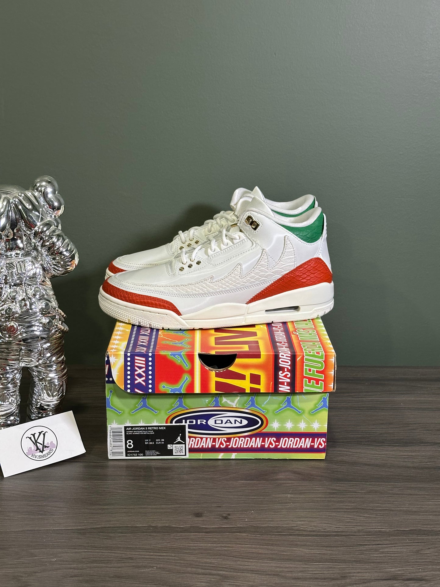 Jordan 3 El Vuelo Summit White