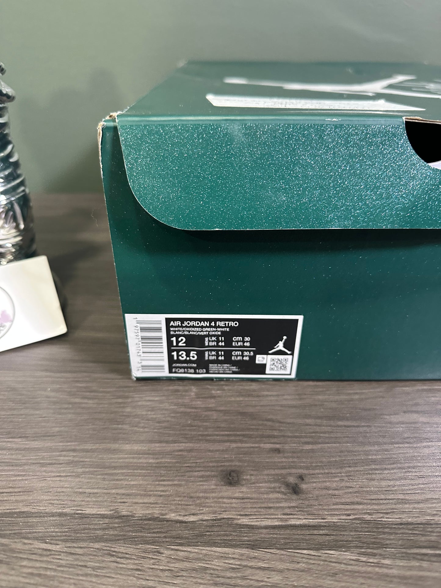 Jordan 4 Oxidized Green