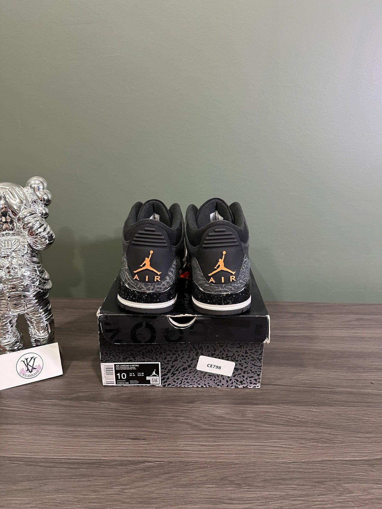 Jordan 3 Fear Pack 2023