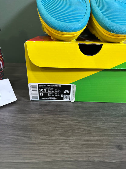 Dunk Low SB Grateful Dead Bear Yellow