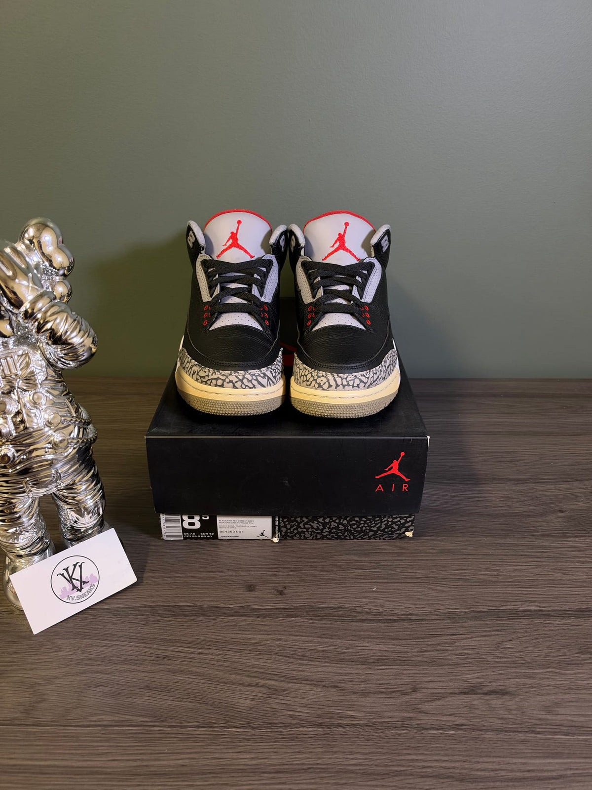 Jordan 3 Retro Black Cement (2018)