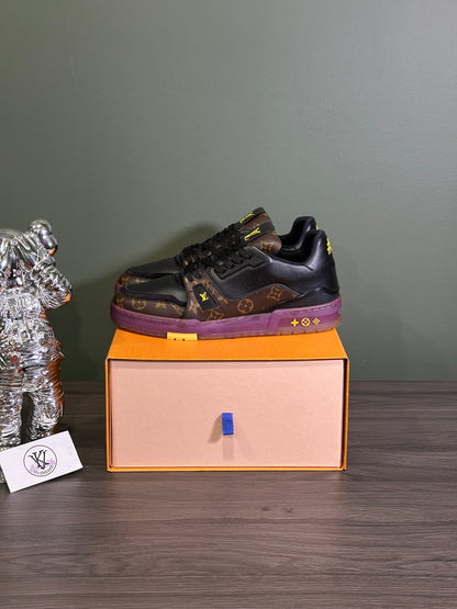 Louis Vuitton Trainer Purple Monogram