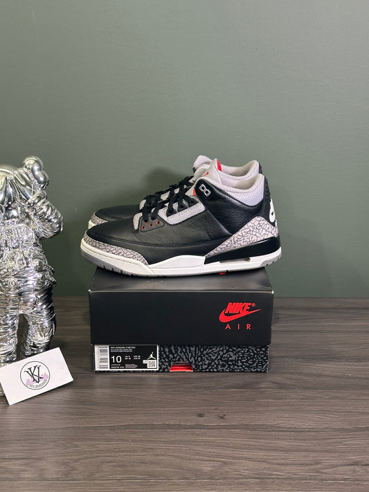 Jordan 3 Black Cement 2024