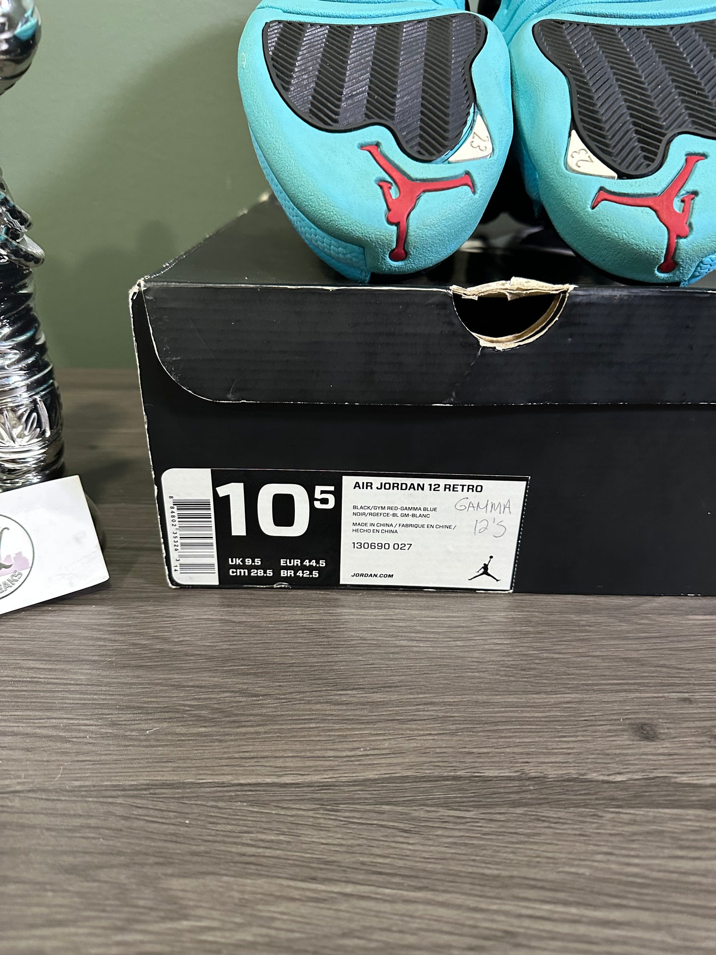 Jordan 12 Gamma Blue