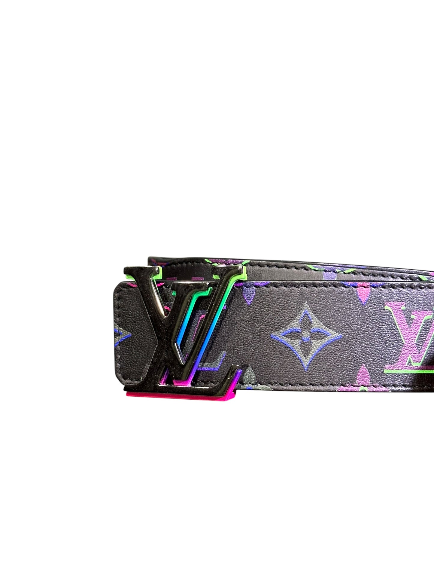 LOUIS VUITTON BELT LV LIGHT 40MM REVERSIBLE BLACK