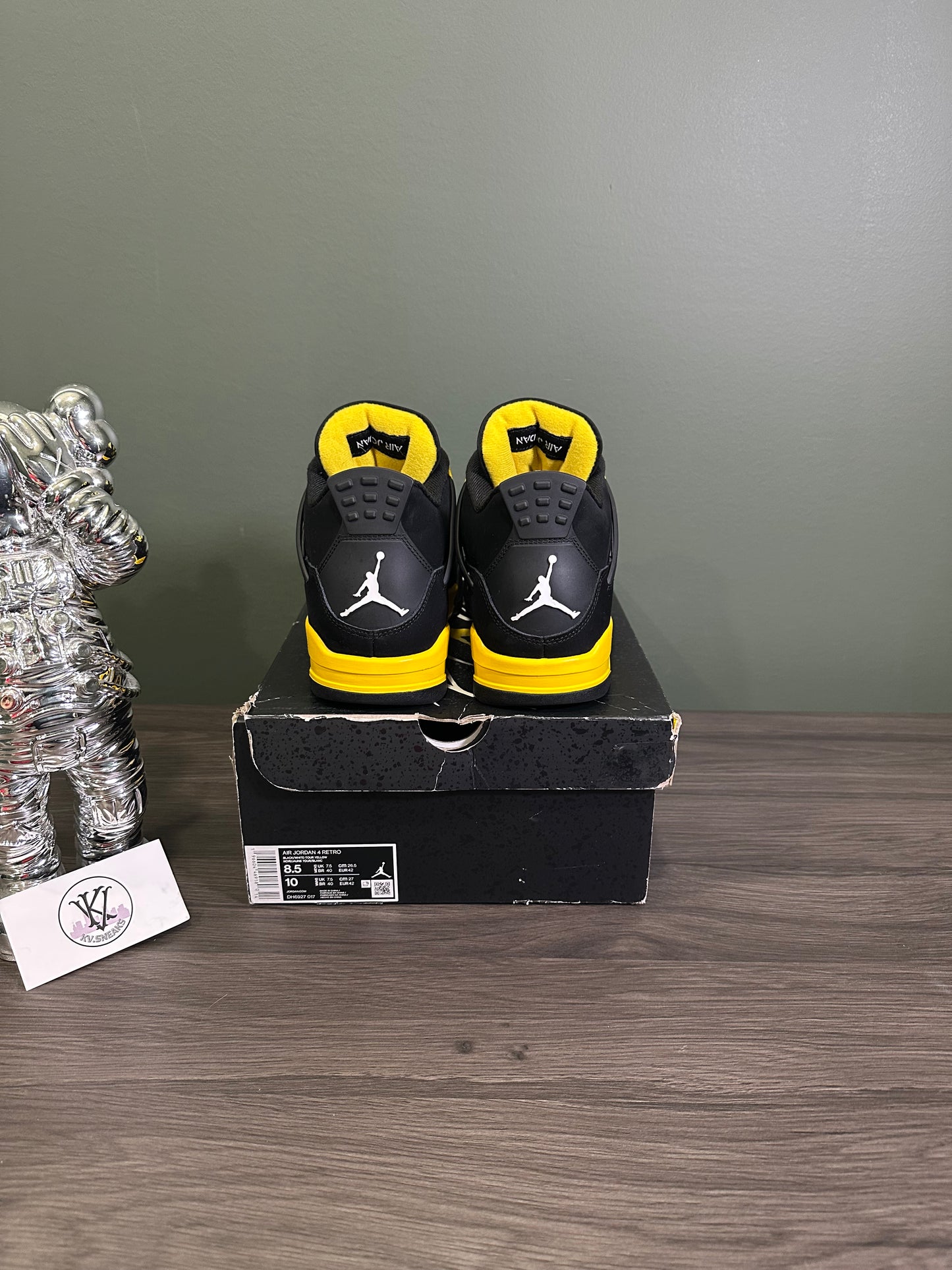 Jordan 4 Yellow Thunder
