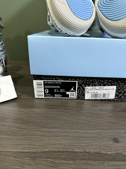 Jordan 3 UNC 2020