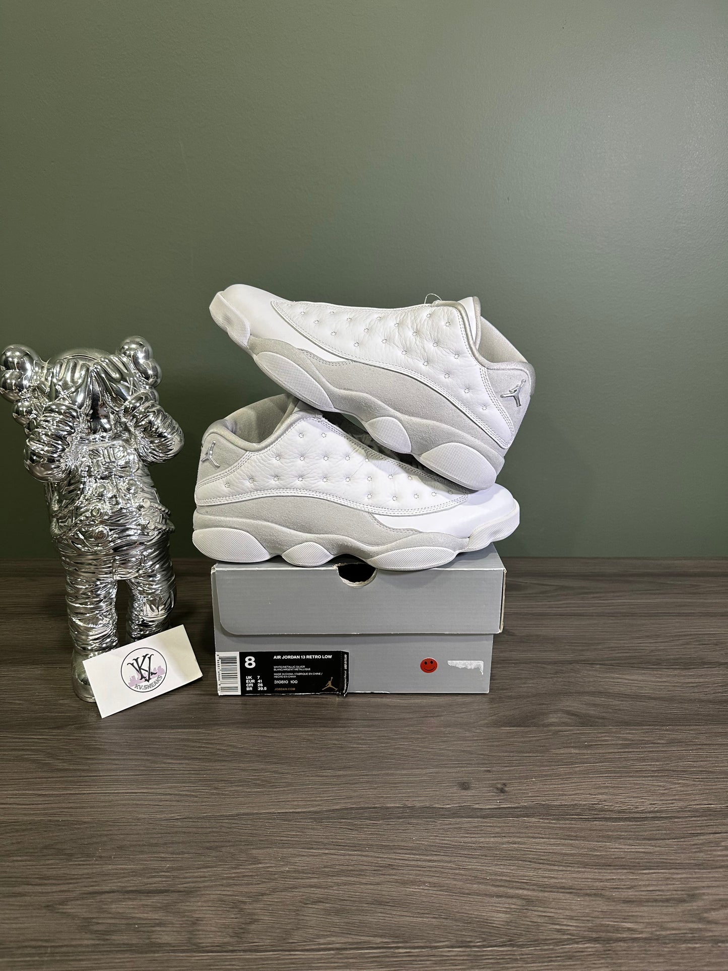 Jordan 13 Low Pure Platinum