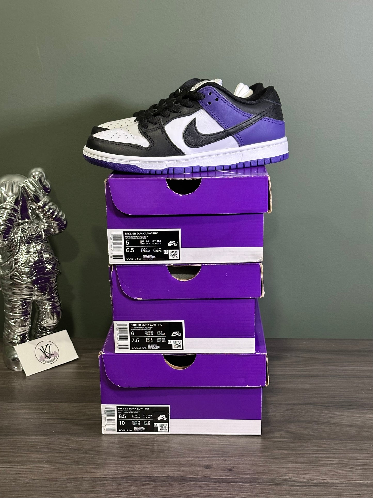 Dunk Low SB Court Purple