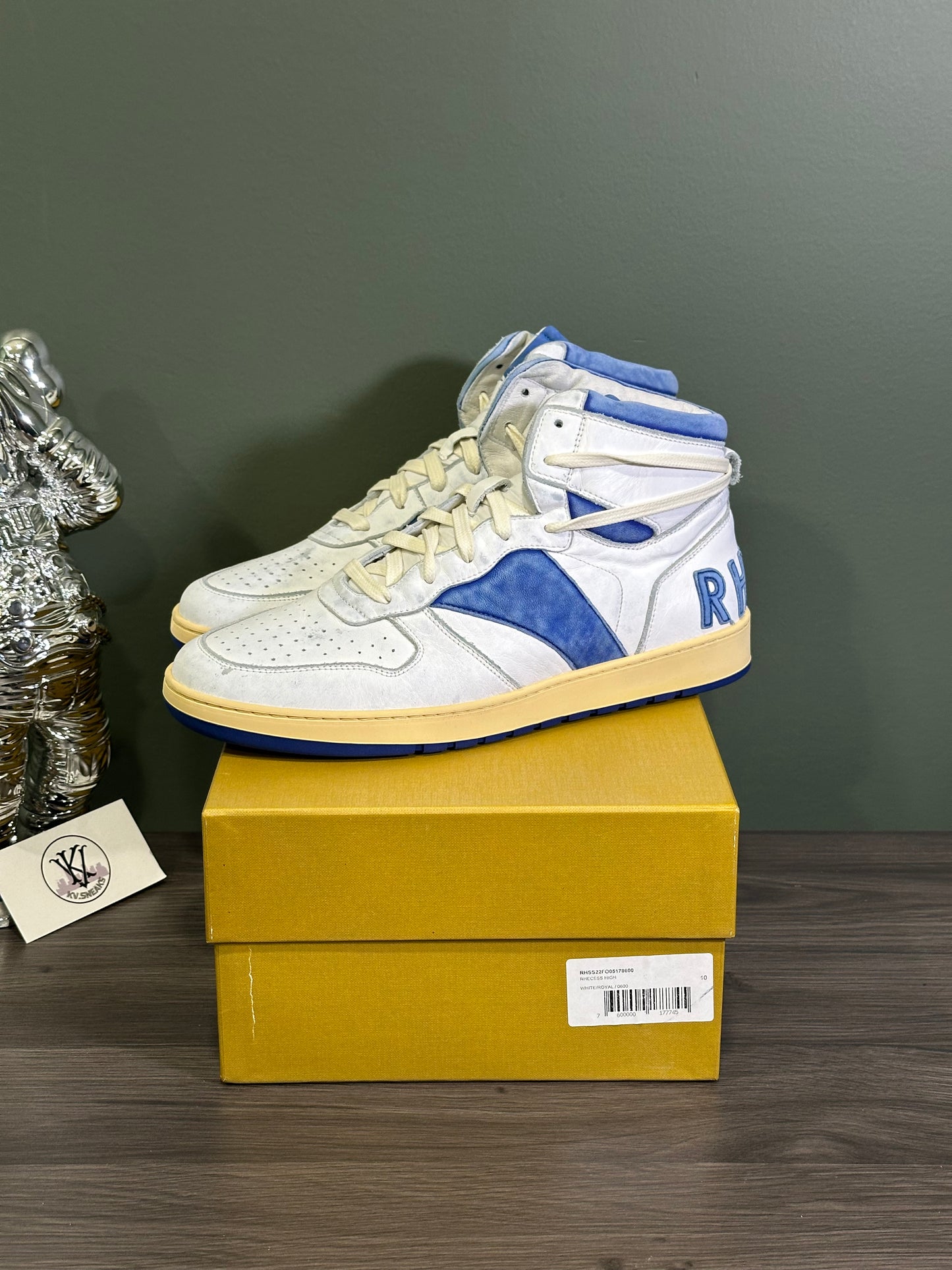 Rhude Rhecess High White Royal