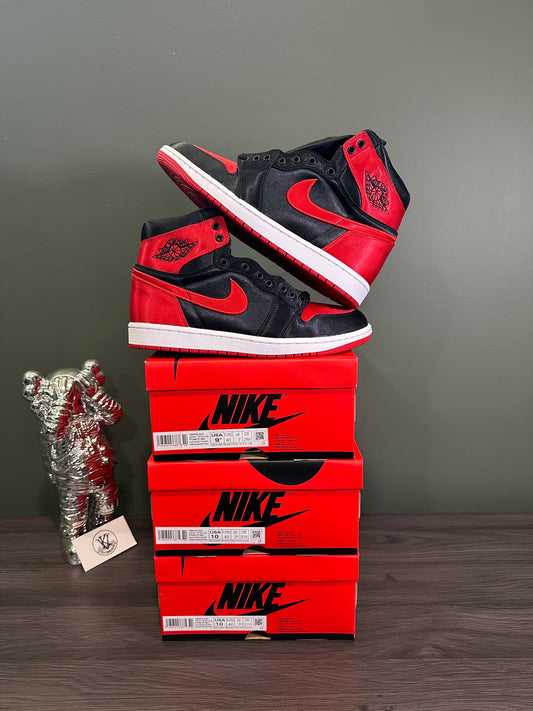 Jordan 1 High Satin Bred