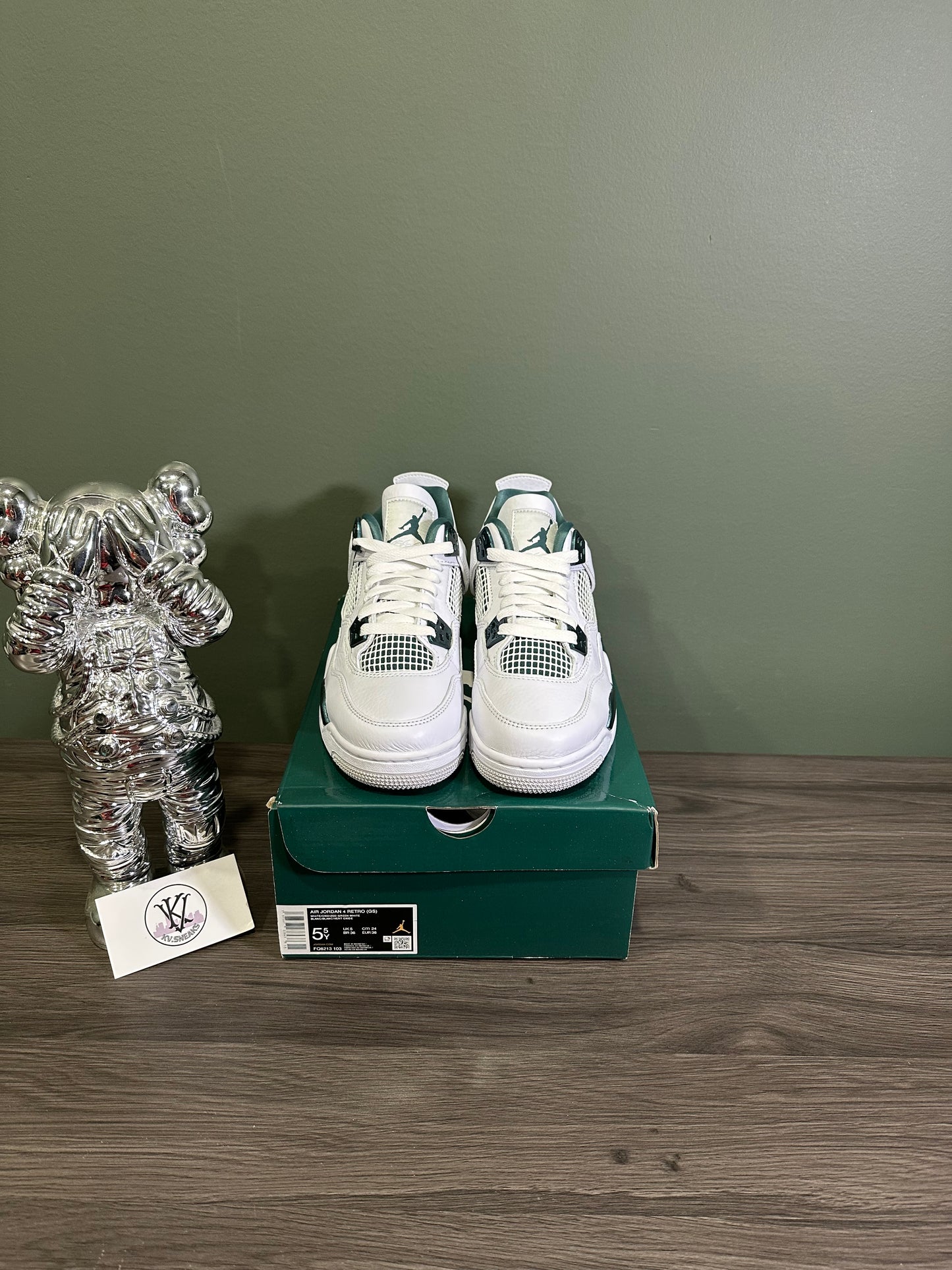 Jordan 4 Oxidized Green (GS)