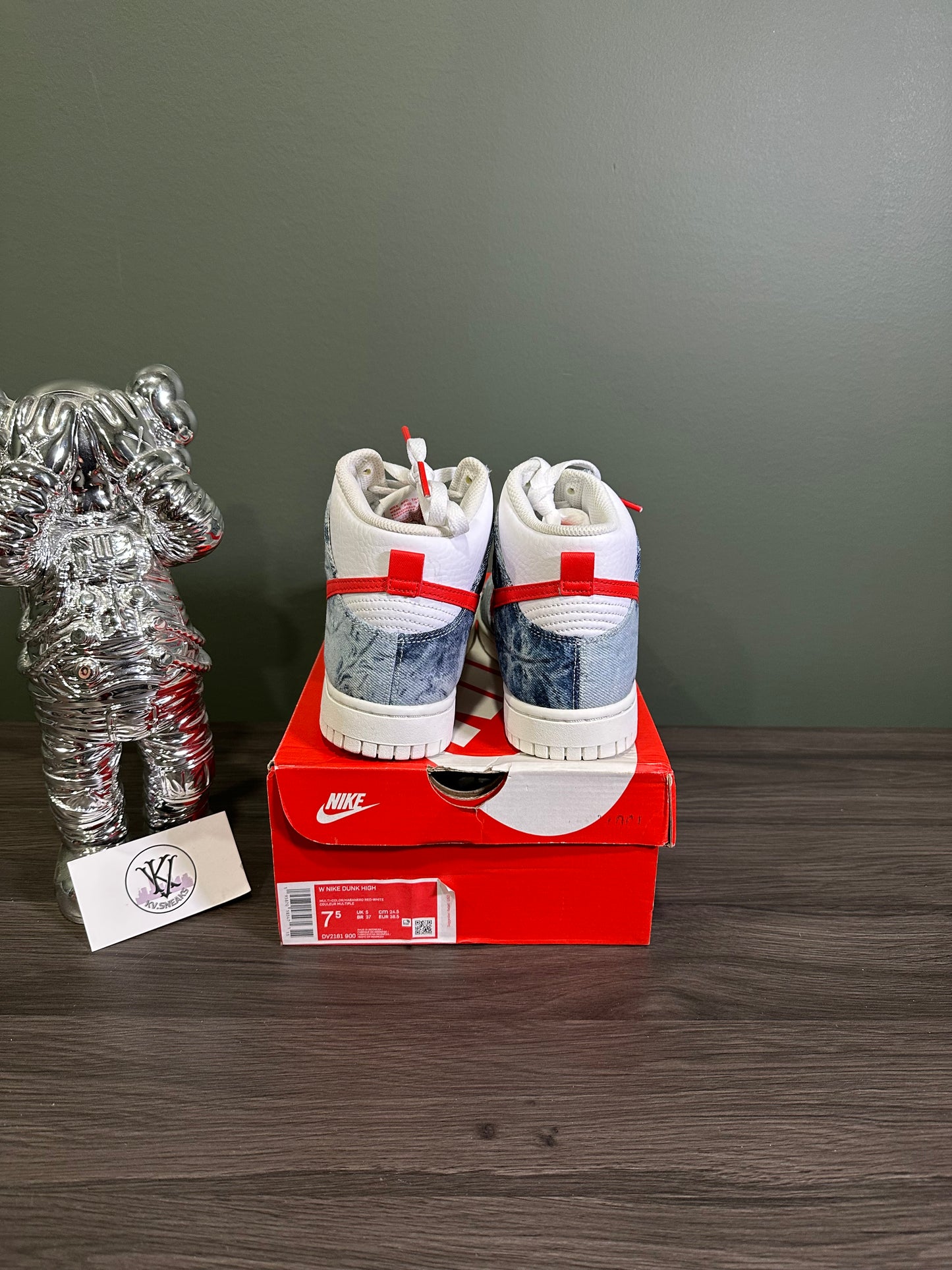 Dunk High Washed Denim Pack