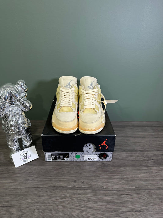 Jordan 4 Off-White Sail