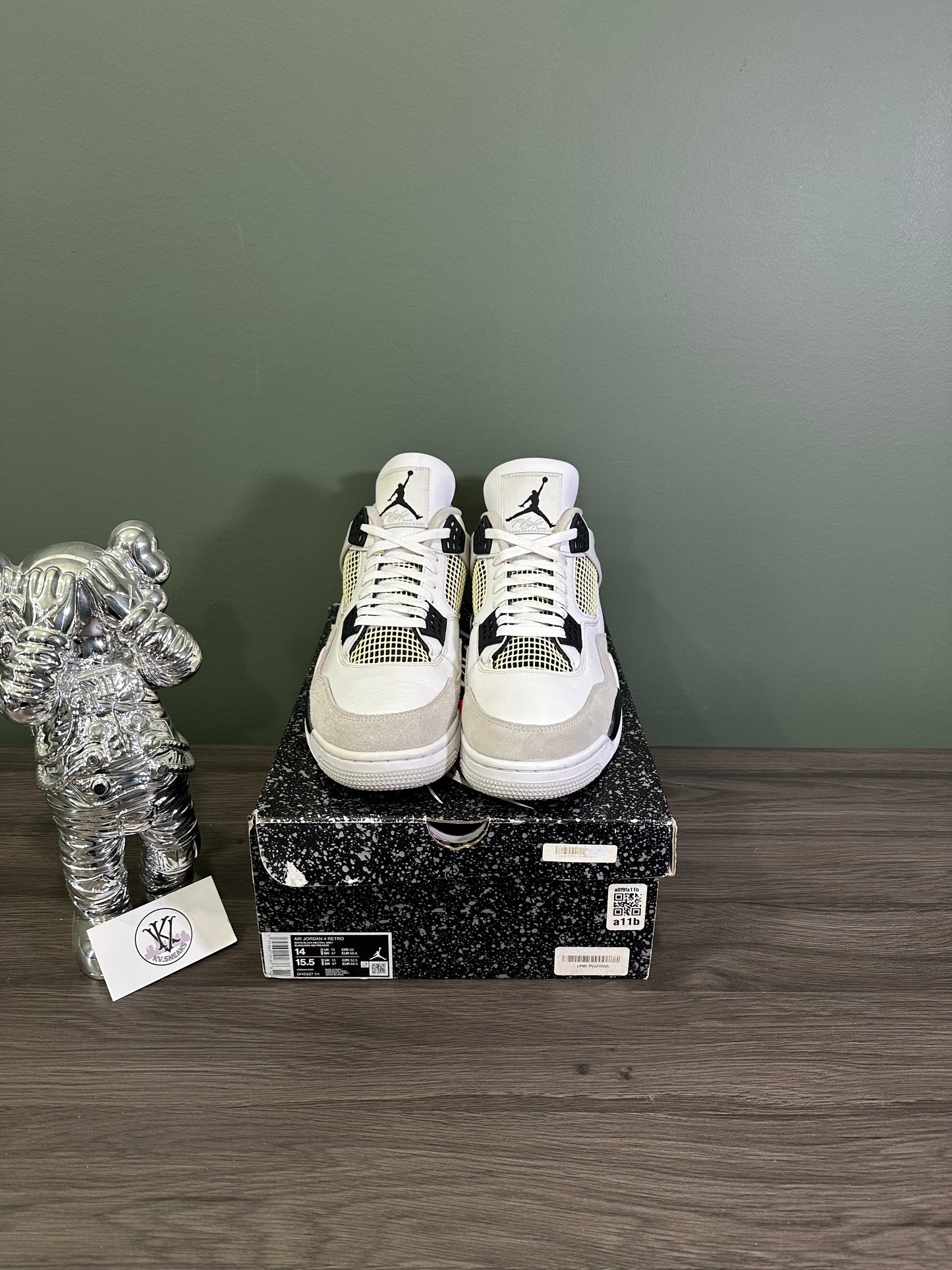 Jordan 4 Military Black