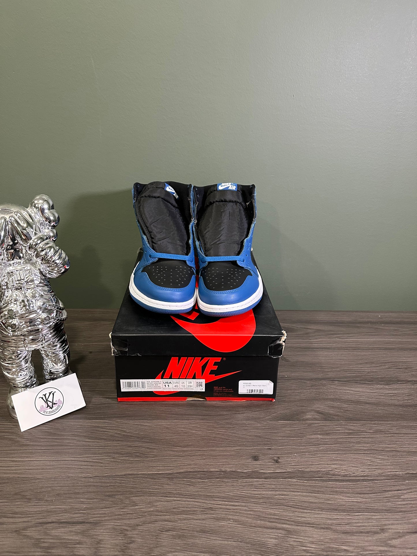 Jordan 1 High Dark Marina Blue
