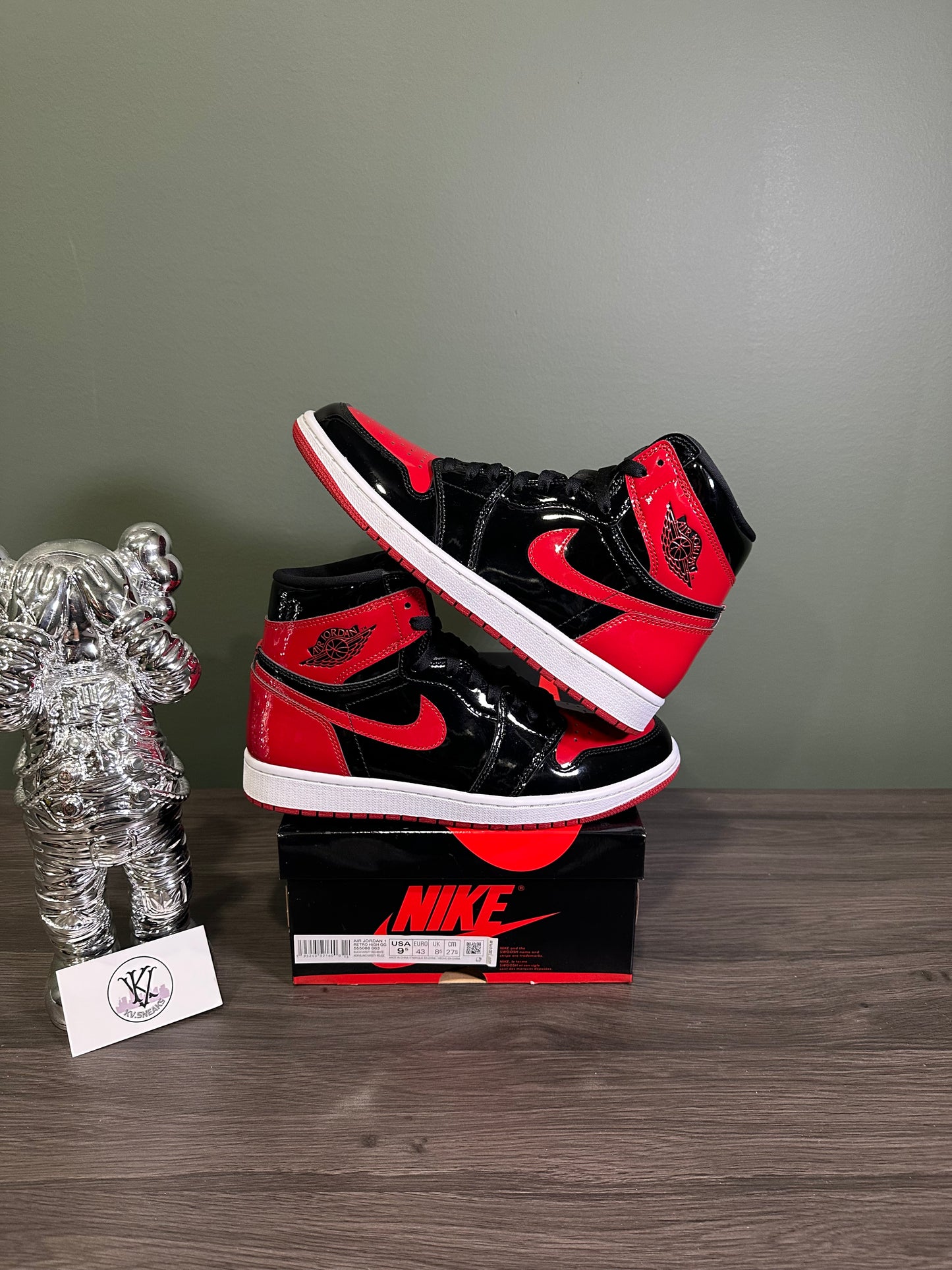 Jordan 1 High Patent Bred